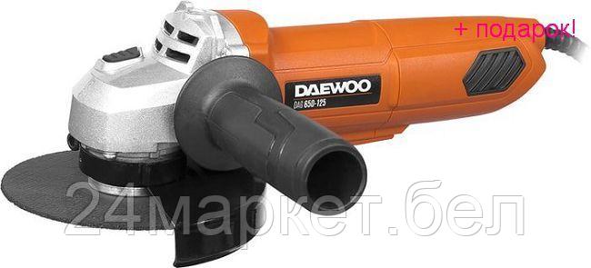 Угловая шлифмашина Daewoo Power DAG 650-125, фото 2