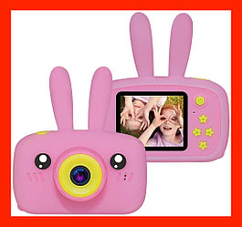 Цифровая детская фотокамера Zoo Kids (зайчик, медведь)