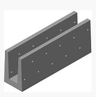 Лотки междушпальные тип I h-0.5