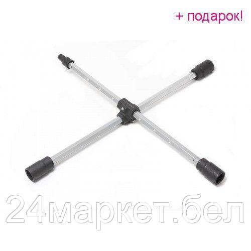 FORSAGE Ключ балонный крестовой складной переставной 18"-450мм (17, 19, 21мм, 1/2'') Forsage F-681500 - фото 1 - id-p99682422