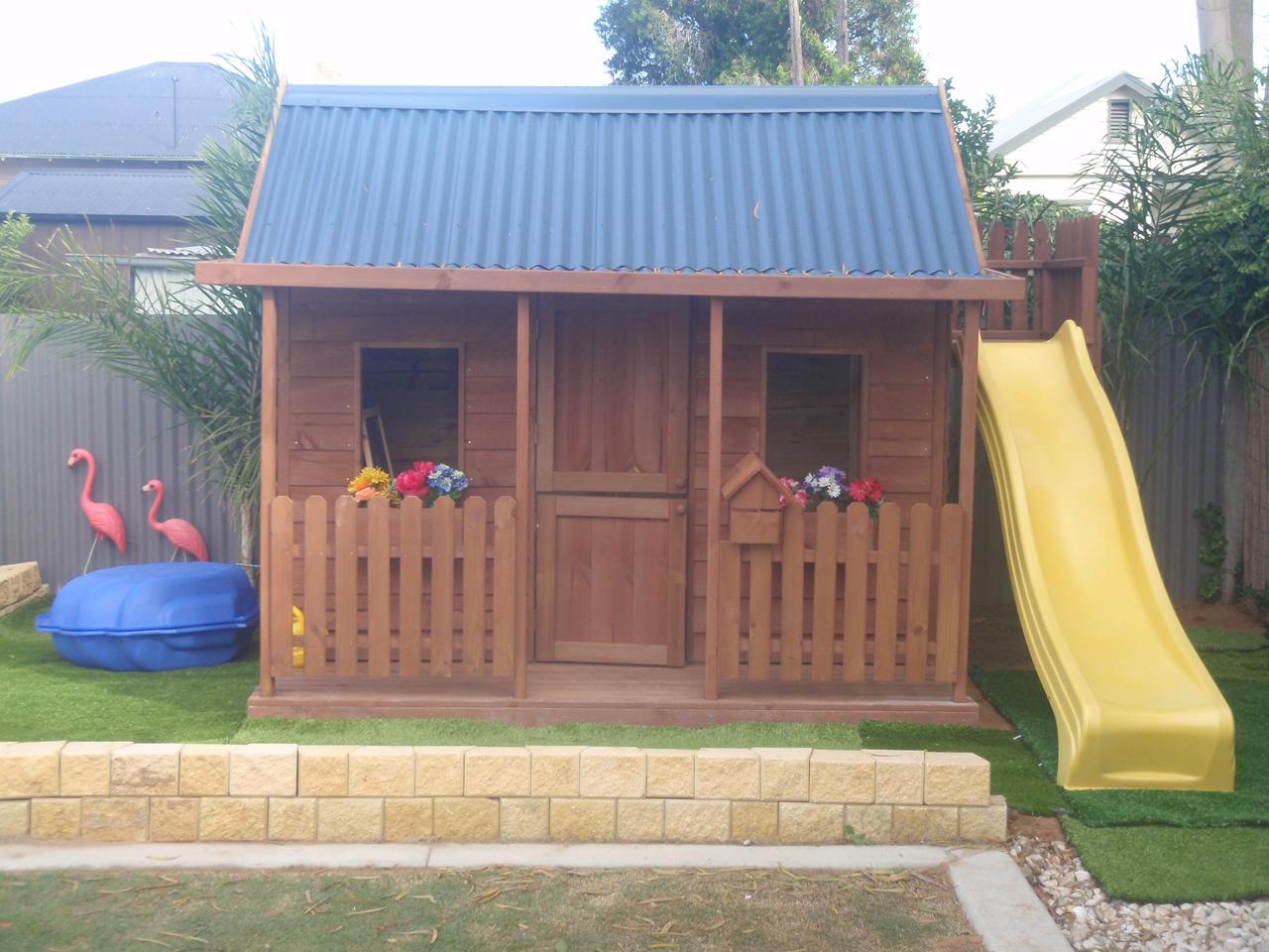 Детский деревянный домик - фото 4 - id-p117731696