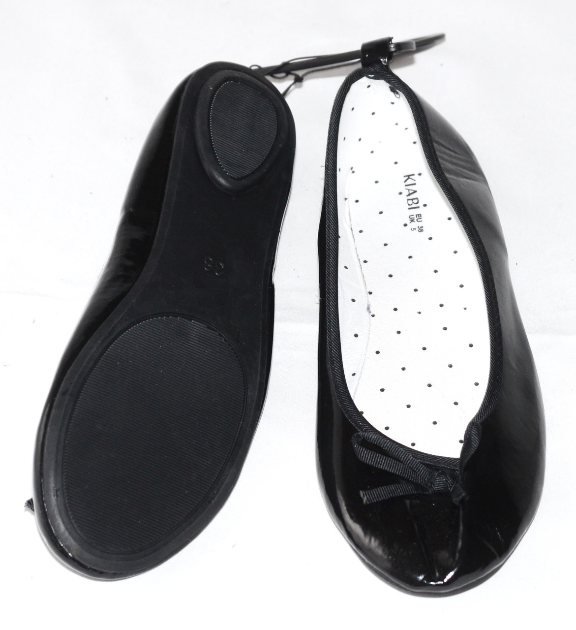 Туфли балетки лаковые KIABI на размер 38 - фото 3 - id-p117732401