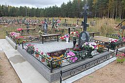 Памятник с крестом №10