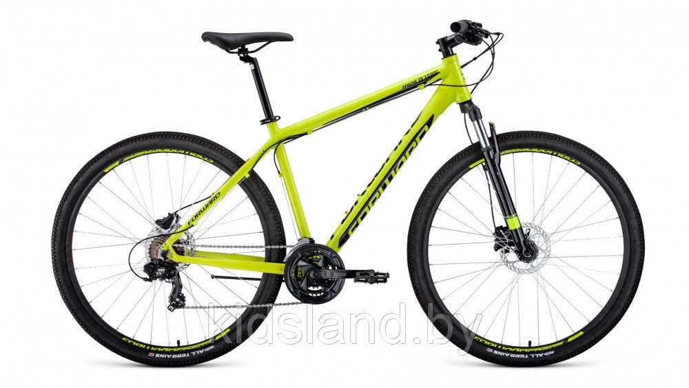 Велосипед Forward Apache Disc 29 3.0  (жёлтый)