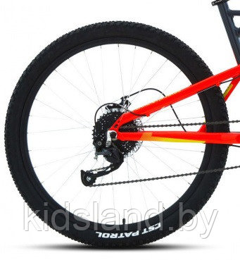 Велосипед Forward Flare Disc 27,5 2.0 (красный) - фото 4 - id-p117733467