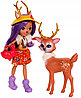 Игровой набор Mattel Enchantimals из двух кукол с любимыми зверюшками, фото 2
