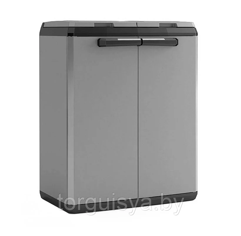 Шкаф Пластиковый SPLIT BASIC GLR/BK KETER RUASSIA PAL.EPAL H.113 - фото 1 - id-p117740547