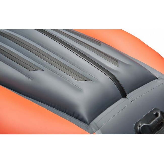 Надувная лодка Roger ЗЕФИР 3300 НДНД Оранжевый с тёмно-серым - фото 10 - id-p117741640