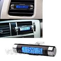 Автомобильные часы термометр SiPL(L), фото 3