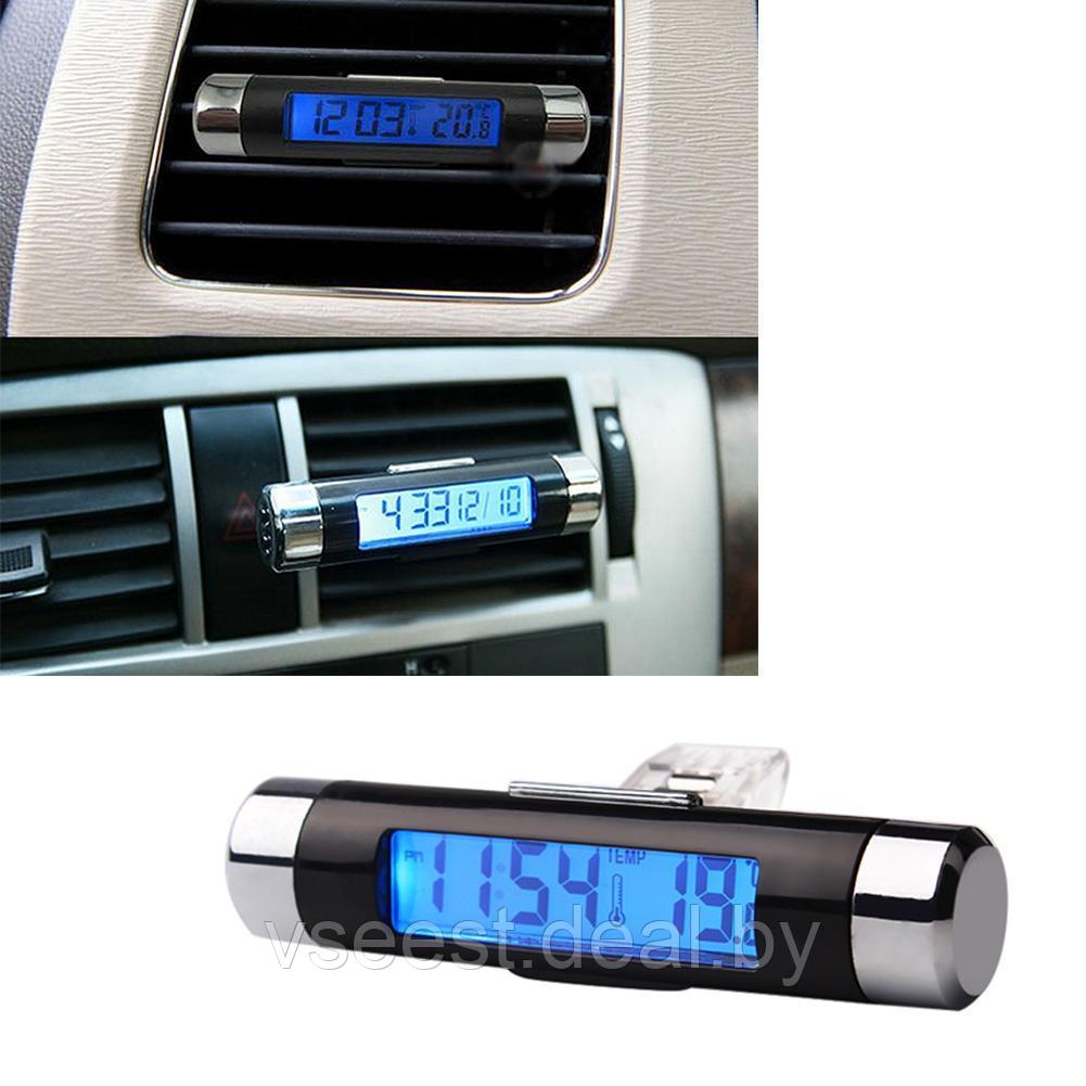 Автомобильные часы термометр SiPL(L) - фото 5 - id-p117743268
