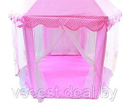 Детская палатка шатер SiPL розовый, фото 3