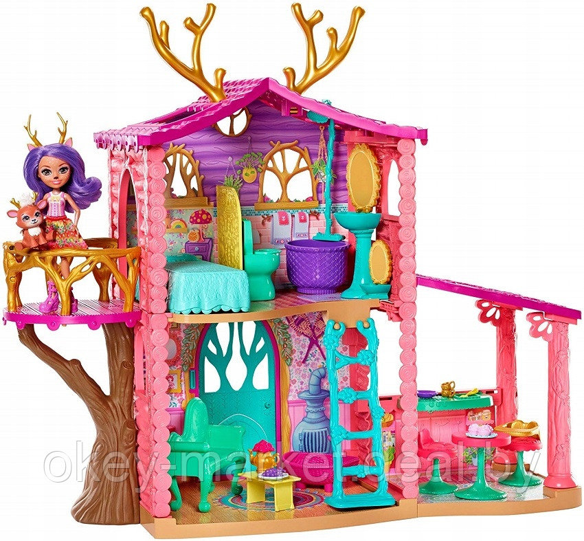 Игровой набор Mattel Дом Enchantimals Данессы Оленни FRH50 - фото 1 - id-p117744475