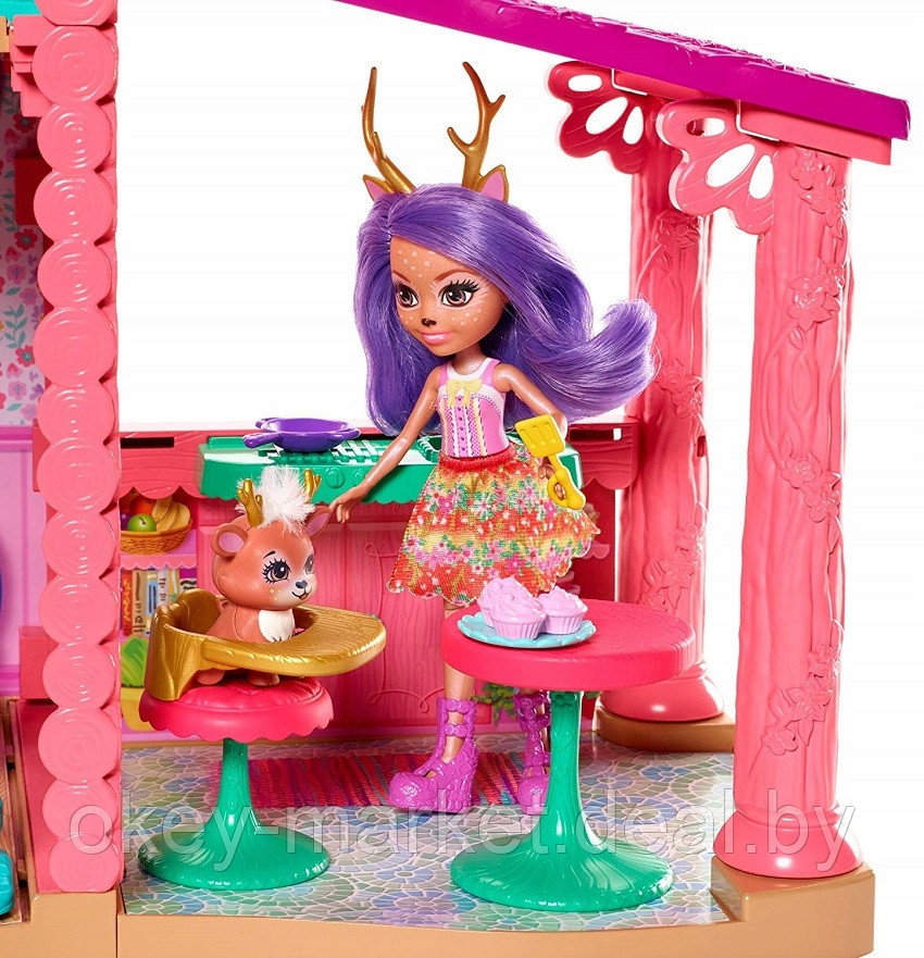 Игровой набор Mattel Дом Enchantimals Данессы Оленни FRH50 - фото 5 - id-p117744475