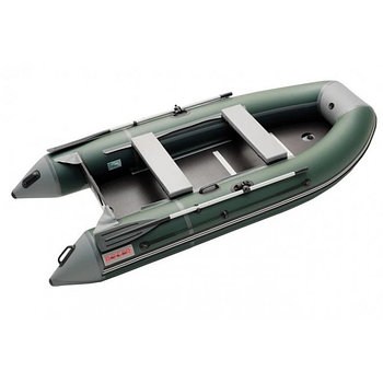 Надувная лодка Roger Hunter 3500 Киль Серый с зелёным