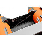 Надувная лодка Roger ЗЕФИР LT 3500 НДНД Оранжевый с тёмно-серым, фото 7