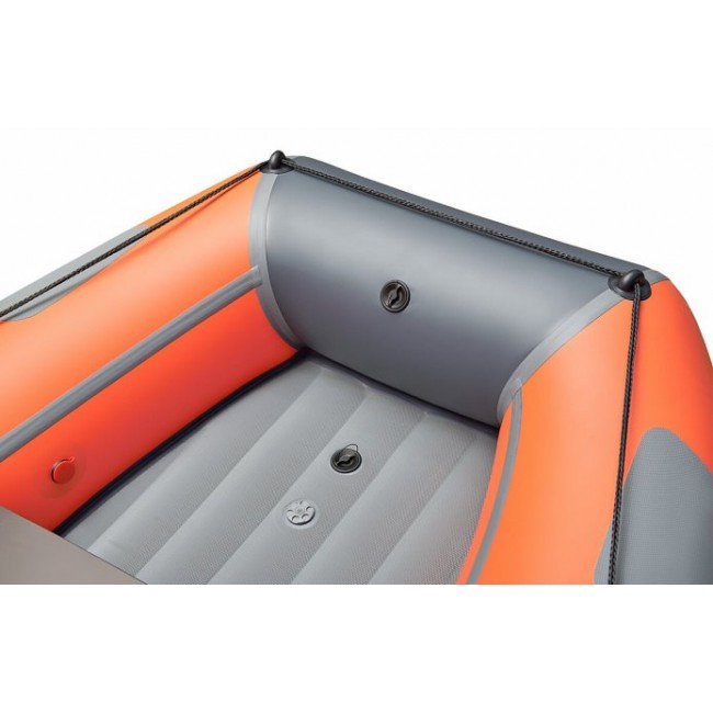 Надувная лодка Roger ЗЕФИР 3600 НДНД Оранжевый с тёмно-серым - фото 4 - id-p117746009