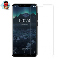 Защитное стекло для Nokia 5.1 Plus + (X5) цвет: прозрачный