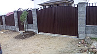Ворота въездные с калиткой, фото 1