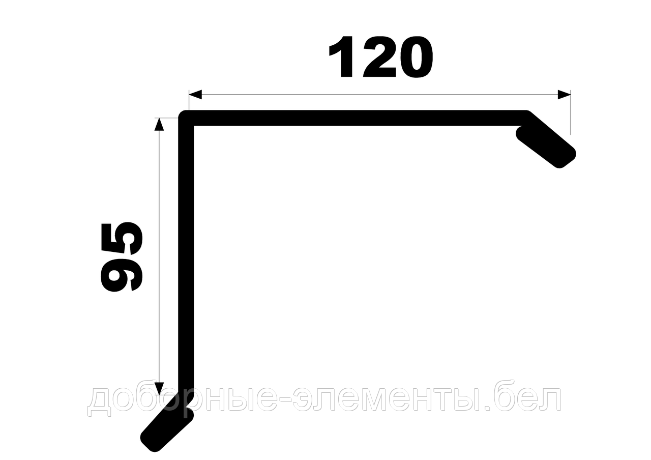 Фронтонная торцевая зеленая за 1час RAL6005 - фото 2 - id-p117757658