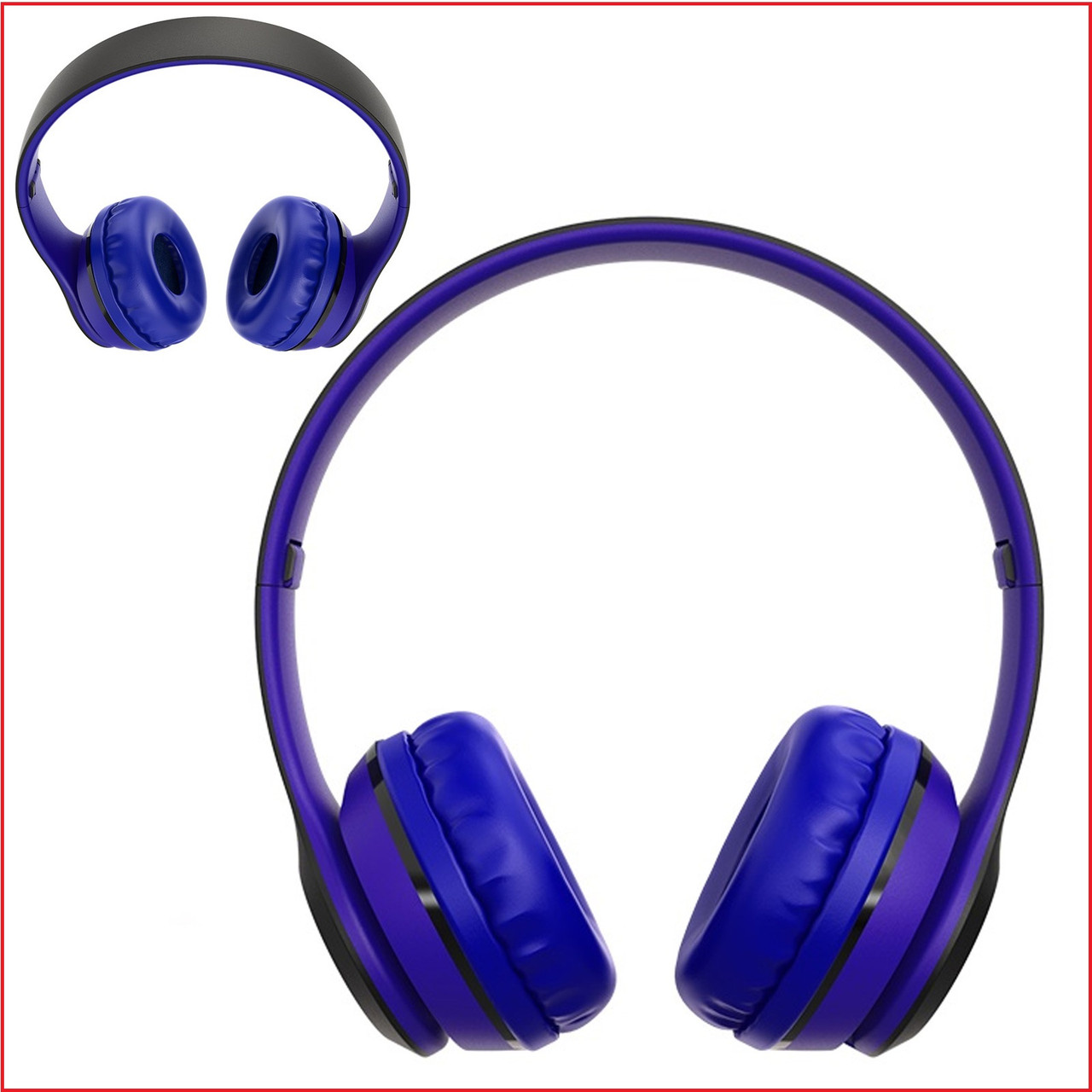 Наушники Bluetooth Borofone BO4 (гарнитура) синий