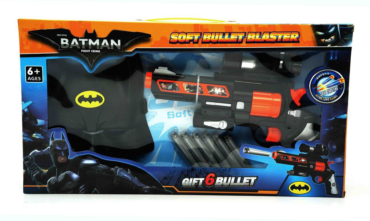 Игровой набор Бэтмен Batman SB439, маска, оружие, пули - фото 1 - id-p117770305