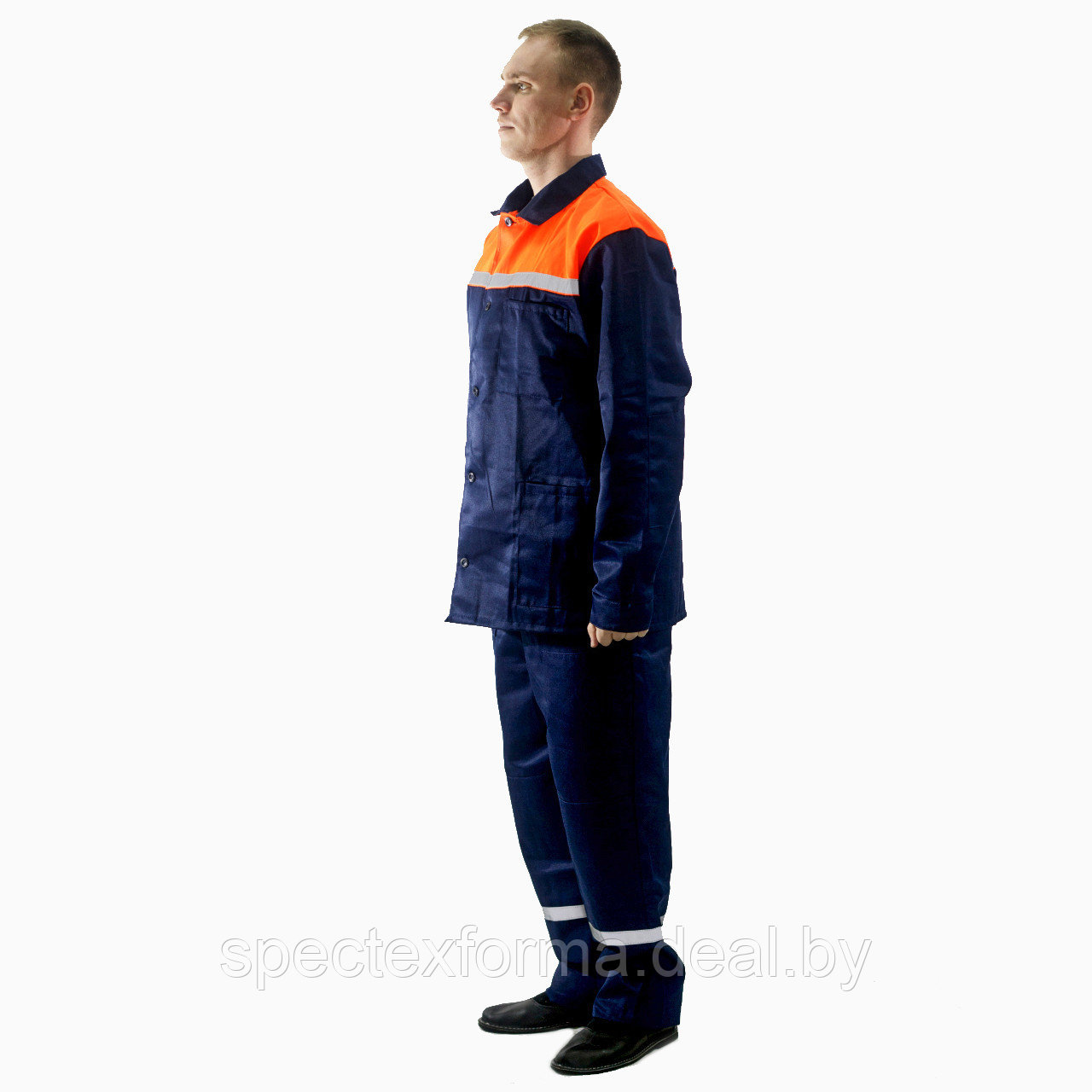 Костюм усиленный "Стандарт-2", куртка + полукомбинезон - фото 2 - id-p117784084