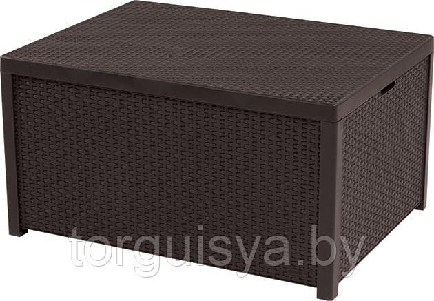 Стол-сундук Arica storage table, коричневый - фото 1 - id-p117786594