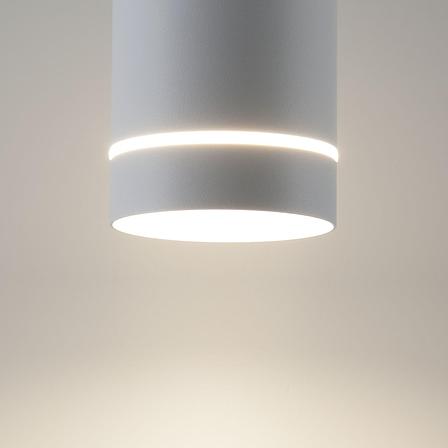 Накладной точечный светильник DLR021 9W 4200K белый матовый, фото 2