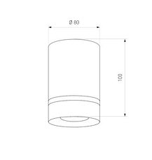 Накладной точечный светильник DLR021 9W 4200K черный матовый, фото 3