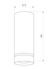 Накладной точечный светильник DLR022 12W 4200K хром, фото 3