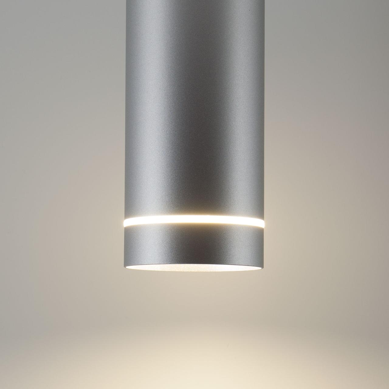 Накладной точечный светильник DLR022 12W 4200K хром матовый - фото 1 - id-p64361237