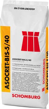 ASOCRET-BIS-5/40. Ремонтный раствор мелкой фракции - для сколов от 5 до 40 мм