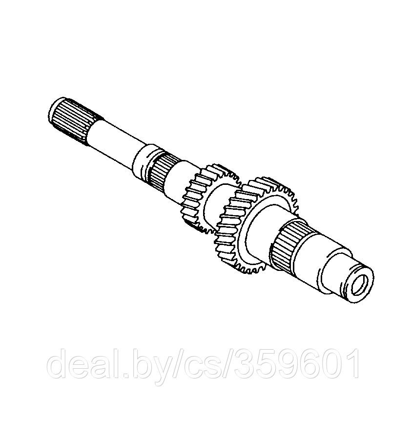 VW T5 2.5 TDi 6-МКПП 2003-2009 гг. Вал первичный