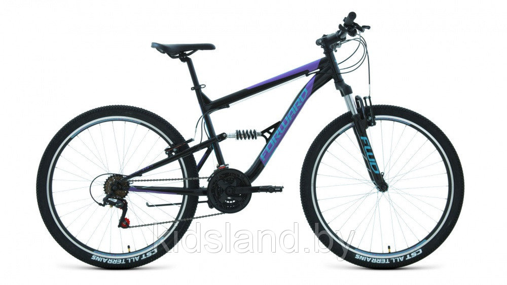 Велосипед Forward Raptor 27,5 1.0  (черный)