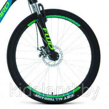 Велосипед Forward Raptor Disc 27,5 2.0 (черный) - фото 4 - id-p117815662