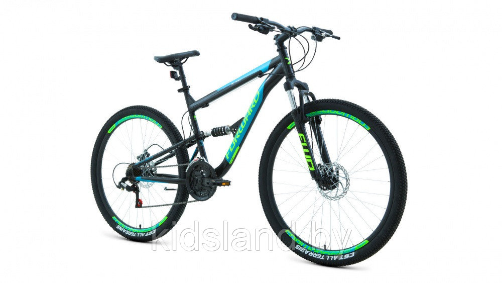 Велосипед Forward Raptor Disc 27,5 2.0 (черный) - фото 2 - id-p117815662