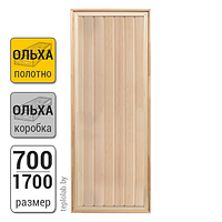 Дверь деревянная для бани Fireway Вагонка Элит, 700x1700