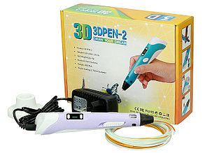 3Д ручка 3D Pen-2 c LCD дисплеем (2 поколение) Все цвета, фото 2
