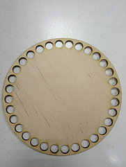 Донышко для вязания "Круг" фанера 15*15 см (ДЕК-860)