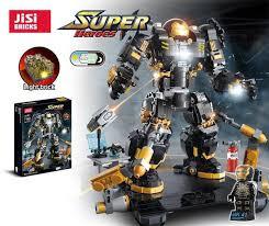 Конструктор Jisi 7142 Super Heroes "Бой Халкбастера" Аналог Lego Super Heroes - фото 3 - id-p117827246