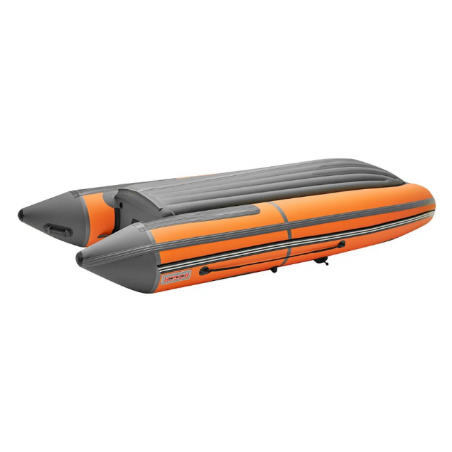 Надувная лодка Roger ЗЕФИР 3700 НДНД Оранжевый с тёмно-серым - фото 2 - id-p117827367