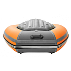 Надувная лодка Roger ЗЕФИР 3700 НДНД Оранжевый с тёмно-серым, фото 3