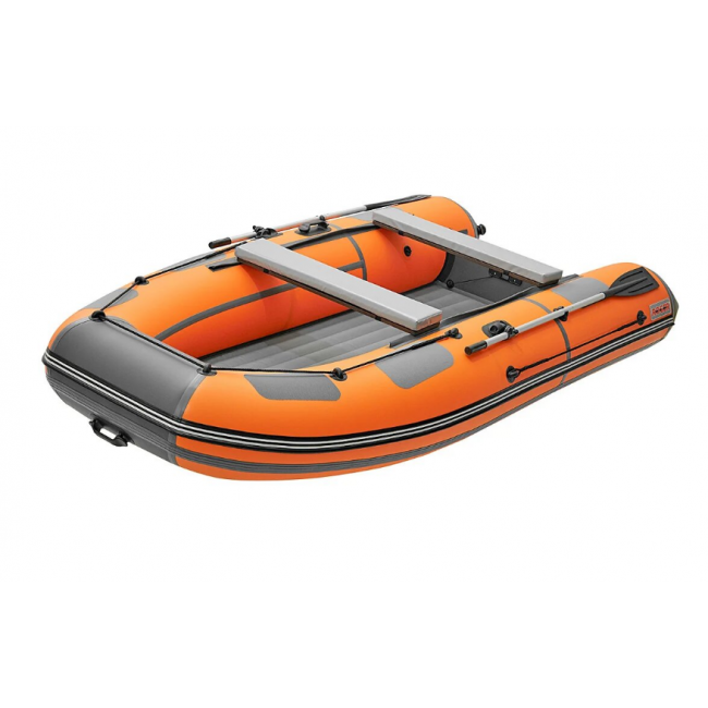 Надувная лодка Roger ЗЕФИР 3700 НДНД Оранжевый с тёмно-серым - фото 5 - id-p117827367