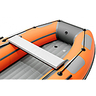Надувная лодка Roger ЗЕФИР 3700 НДНД Оранжевый с тёмно-серым, фото 8