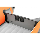 Надувная лодка Roger ЗЕФИР 3900 НДНД Оранжевый с тёмно-серым, фото 10