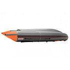 Надувная лодка Roger ЗЕФИР 3900 НДНД Тёмно-серый с оранжевым, фото 3