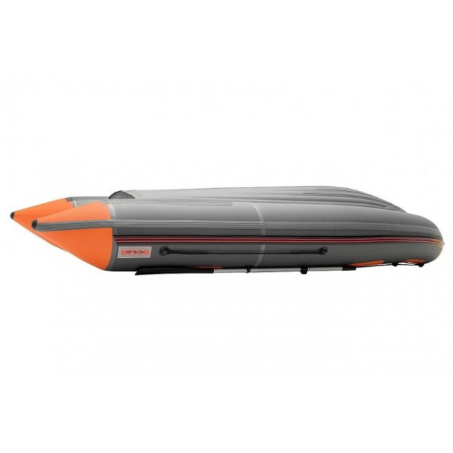 Надувная лодка Roger ЗЕФИР 3900 НДНД Тёмно-серый с оранжевым - фото 3 - id-p117827885