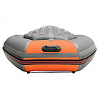 Надувная лодка Roger ЗЕФИР 3900 НДНД Тёмно-серый с оранжевым, фото 5