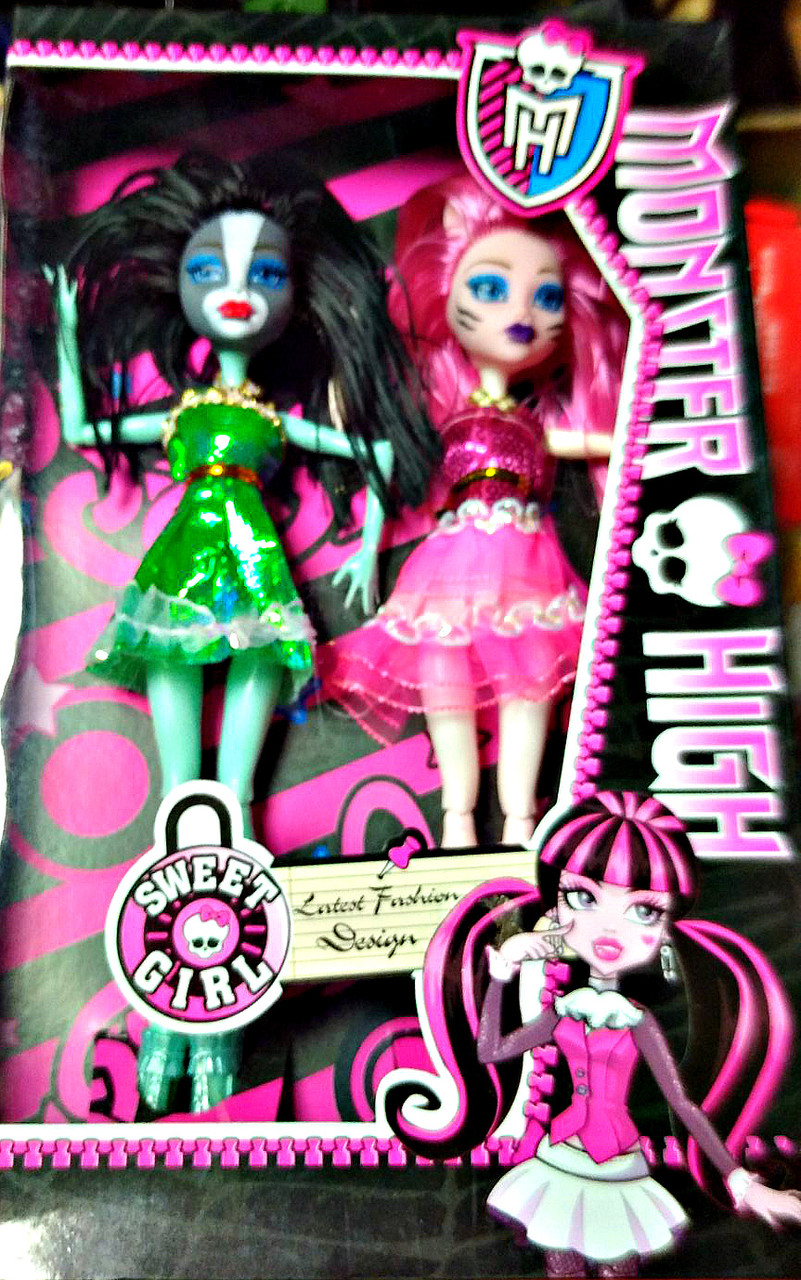 Куклы шарнирные монстр хай Monster High кошка - фото 1 - id-p36809686