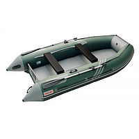Надувная лодка Roger ЗЕФИР 4000 НДНД Зелёный с серым